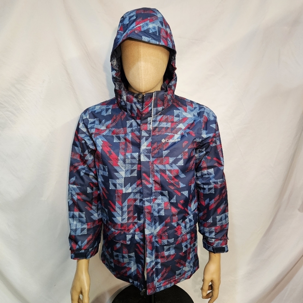 Columbia interchange winter jacket Kids Size L Omni-Tech Waterproof Breathable